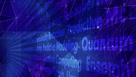 Future of artificial intelligence ai innovation and connected lines Vídeos de archivo 268677729