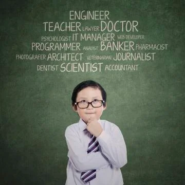 Future aspiration Stock Illustration