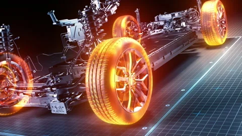 The Future of Automotive Engineering Unveiled. Stock Footage 327916893