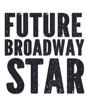 Future Broadway Star Stock Illustration