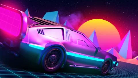 Future car Stock Illustration