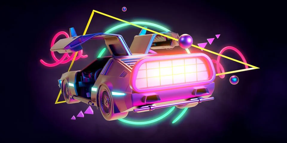 Future car Stock Illustration