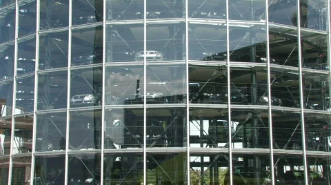 Future car park 2 Stock Footage 497502