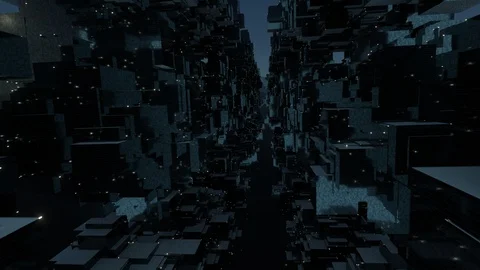 Future City Stock Footage 128334682