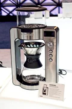 The future of coffee at CES Stock Photos