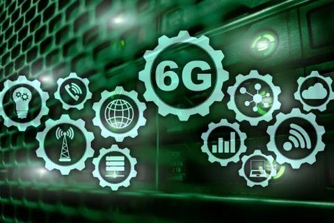 Future Communications Fast Technology. 6G Network Connection Concept. High Speed Stock Photos