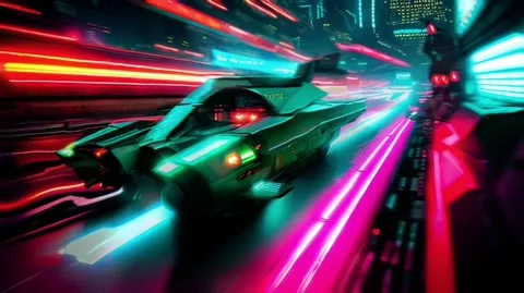 Future Commute Stock Footage 246450925