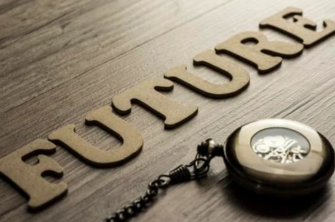 Future compass concept Stock Photos