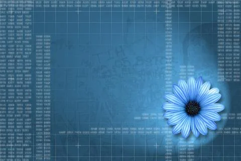 Future computer background / wallpaper Stock-Illustration