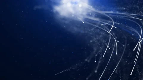 Future concept video of digital energy data upload and fiber optics. Stock Footage 226603904