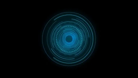 Future concept virtual touch user interface HUD with hologram . Interactive 動画素材 84843169