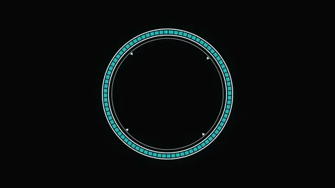 Future concept virtual touch user interface HUD with hologram . Interactive Stock Footage 85004063