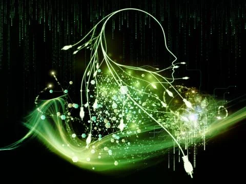 Future of Connection Stock Illustration