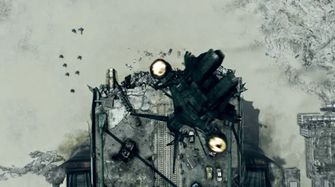 Future Control Drone Stock Footage 38137732