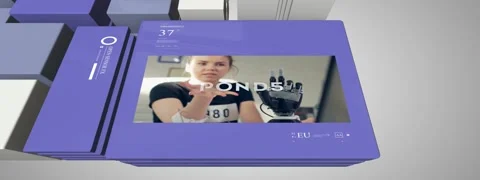 Future Cubes After Effects stock