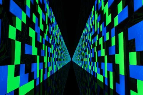 Future Data Center 1 Illustrazione stock