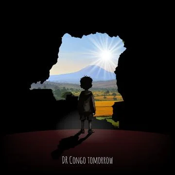 Future of Democratic Republic of the Congo Stock Illustration