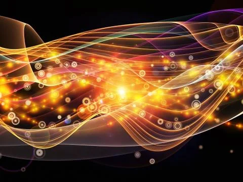 Future of Dynamic Network Stockillustratie