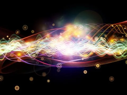 Future of Dynamic Network Stock Illustration