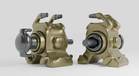 Future electric motor Stock Illustration