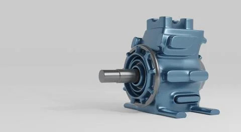 Future electric motor Stock Illustration