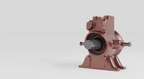 Future electric motor Stock Illustration