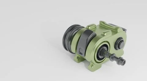 Future electric motor Stock Illustration