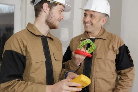 The future electrician Stock Photos