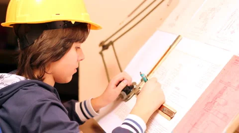 Future Engineer Stock Footage 1250058