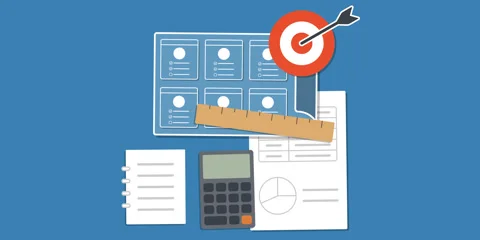 Future Financial Blueprint Animation Stockbeeldmateriaal 341636922