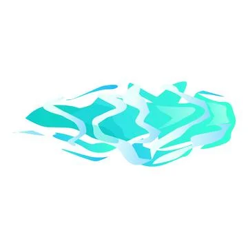 Future flash effect icon cartoon vector. Laser beam Stock Illustration