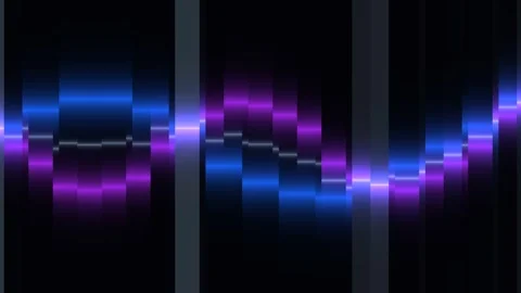 The future is fluid in a dynamic motion graphic display Stock Footage 341636926