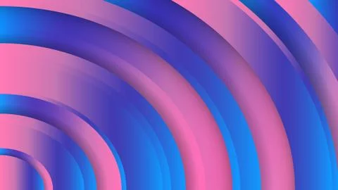 Future geometric circle patterns background Stock Illustration