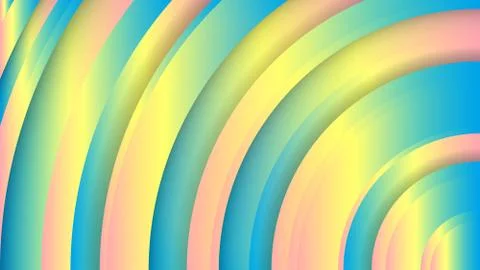 Future geometric circle patterns background Stock Illustration