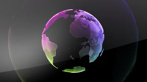 Future global technology space world art Stock Footage 112779487
