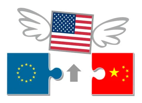 The future of global trade Stock Illustration