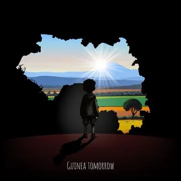 Future of Guinea Stock Illustration