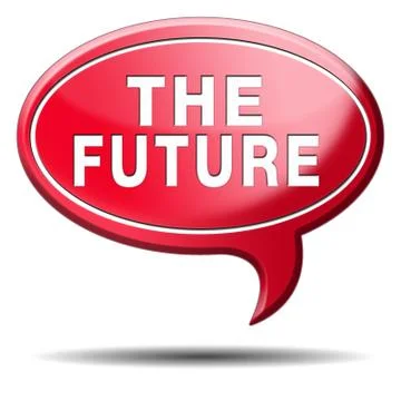 The future Illustrazione stock