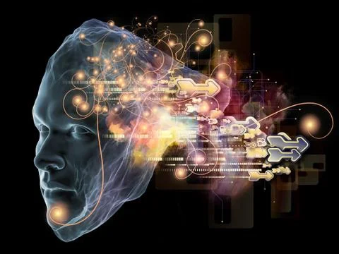 Future of Intellect Stockillustratie