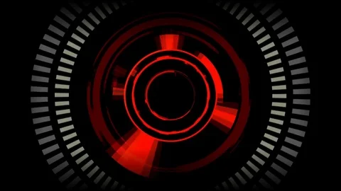 Future interface. HUD Stock Footage 72092584