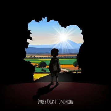 Future of Ivory Coast Stock Illustration