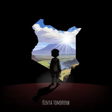 Future of Kenya Stock Illustration