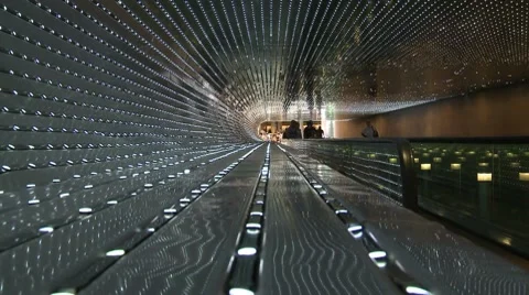 Future Light Hall Stock Footage 8575446