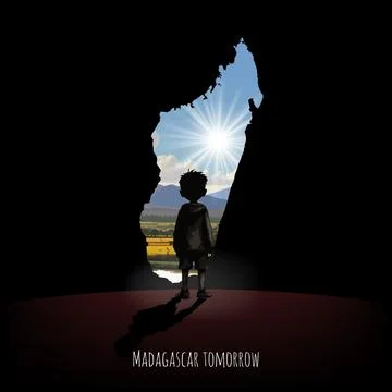 Future of Madagascar Stock Illustration
