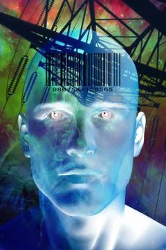 Future man Stock Illustration