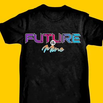  FUTURE IS MINE Stock-Illustration