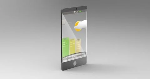 Future Mobile Illustrazione stock