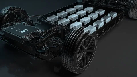 Future Mobility Scalable Energy Storage Solution 動画素材 327919345