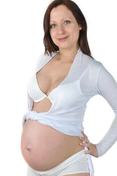 Future mother Foto stock