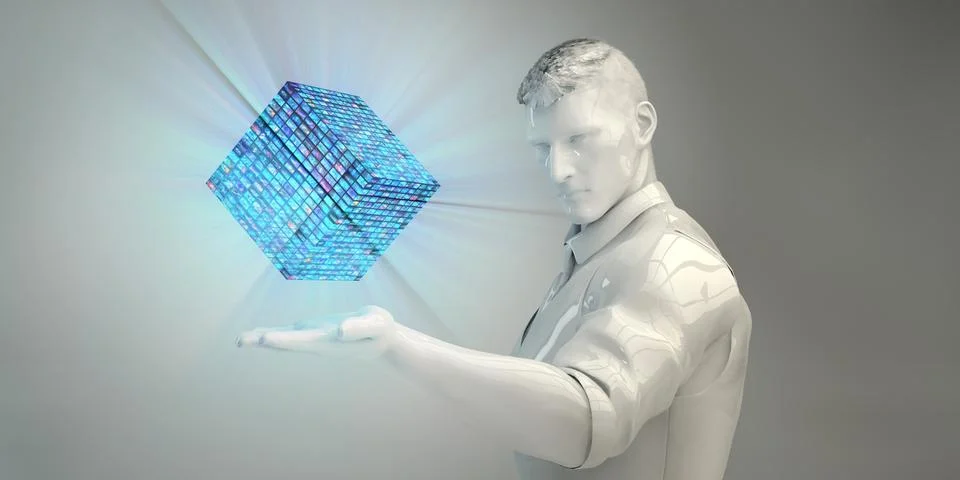 Future of Multimedia Stock Illustration
